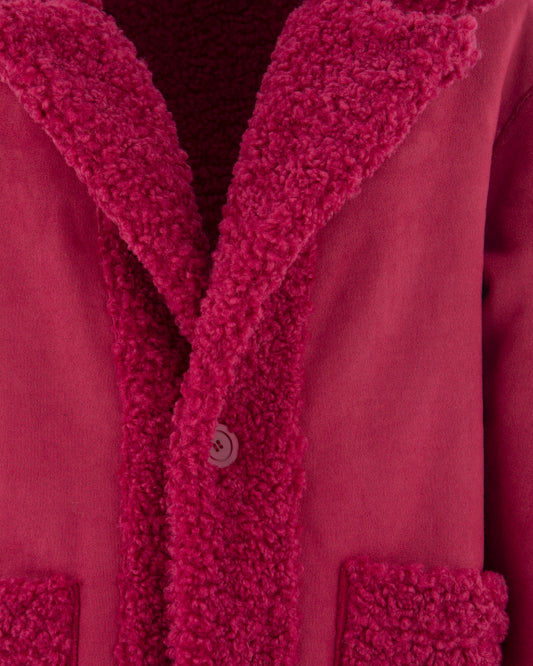 Cappotto magenta